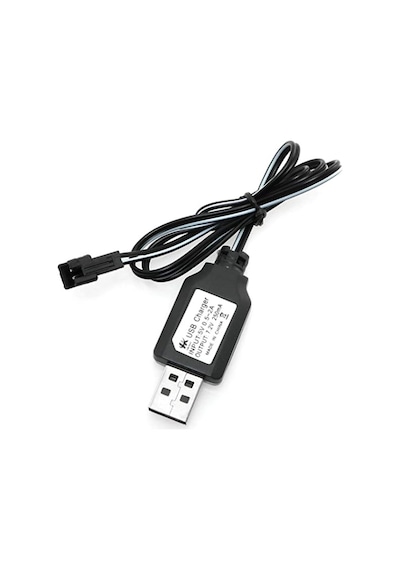 7.2V 1000 Mah Ni-Cd Batarya Ve Usb Şarj Cihazı Siyah Soketli