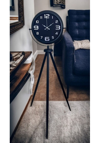 Siyah Zarafet Tripod Ayaklı Saat Diğer
