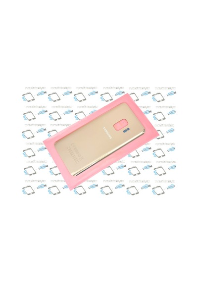 Samsung Uyumlu Galaxy S9 Arka Pil Batarya Kapağı (CAM) GOLD