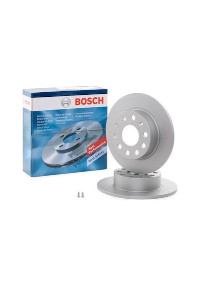 Vw Golf 5 Arka Fren Diski 2.0 Tdı 140 Hp 253Mm 2004-2009 Bosch