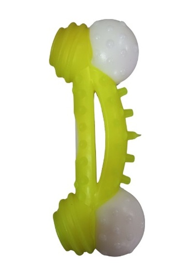 Dental Topuzlu Küçük Kemik 12 Cm Sarı Sarı