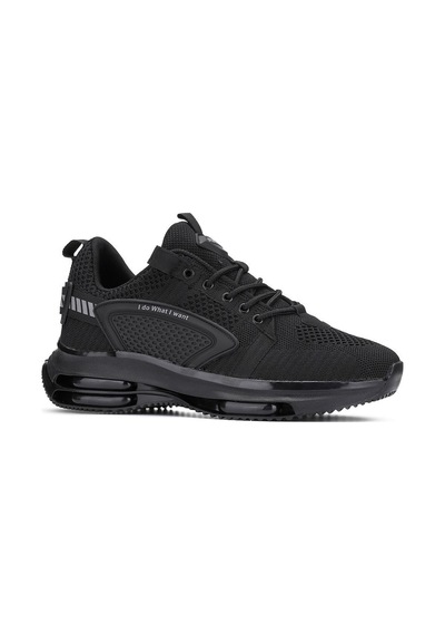 Erkek Günlük Sneaker Siyah-bull025 Siyah