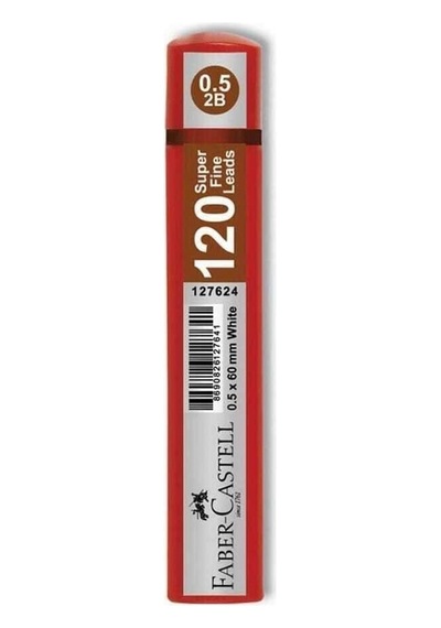 Grip Min 0.5 2b 60mm,120li Kırmızı Tüp