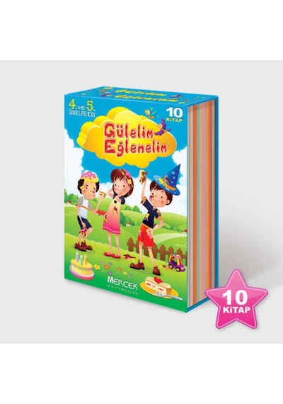 Mercek 3. Ve 4. Sınıf-gülelim Eğlenelim Dizisi 10 Kitap