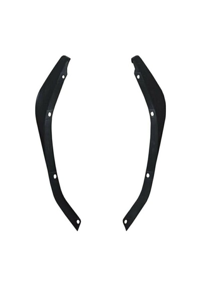 Honda Civic Fc5 Ön Flap Takımı 2 Prç. Piona Black 2016 Ve Üzeri Ithal
