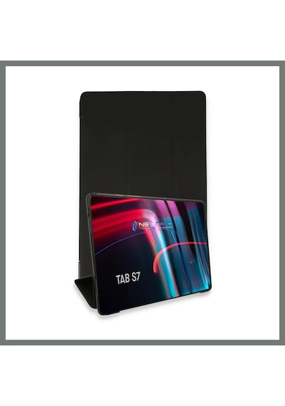 Bezos Samsung Galaxy T870 Tab S7 11 Kılıf Tablet Smart Kılıf - Siyah Mmbz
