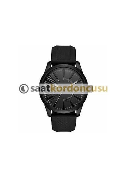 Diesel Dz1807 Uyumlu 24mm Siyah Silikon Saat Kordonu