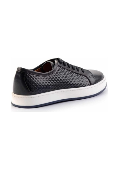 Bambi Lacivert Leather Erkek Sneaker E01310099803 Lacivert