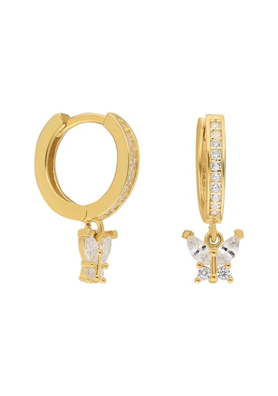 Mini Kelebek Küpe 718874 Gold Gümüş