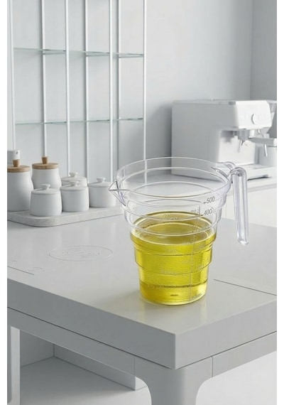 Masterchef 500 Ml Ölçü Kabı Kulplu Şeffaf