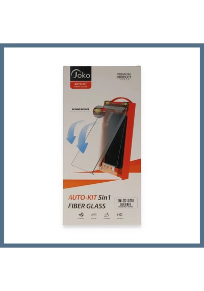 Buradabulabilirsin Joko Samsung Galaxy S23 Ultra Uyumlu 5in1 Fiber Hayalet Cam Ekran Koruyucu Bbz