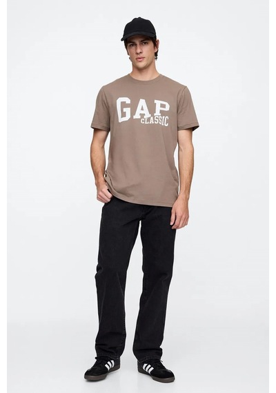 Gap V Classic Erkek Tişört Kahverengi