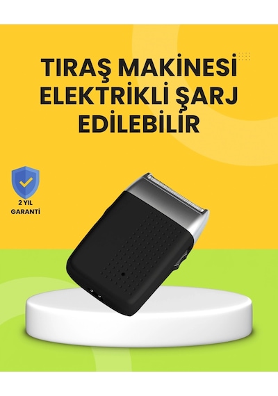Ceylan Adam Sessiz, Güçlü Ve Şık: Erkeklere Özel Şarjlı Tıraş Makinesi