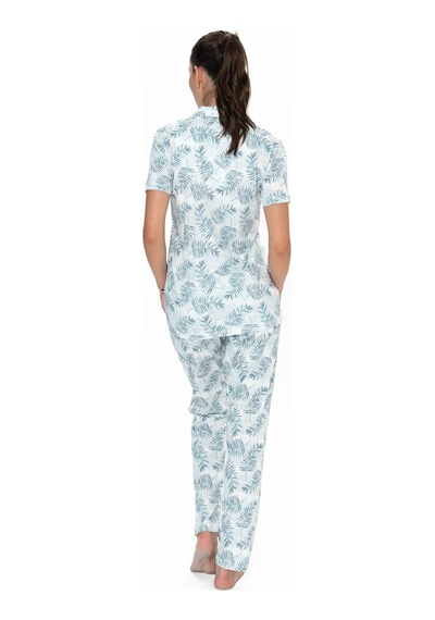 U.s. Polo Assn. Kadın Mavi Pijama Takım Mavi