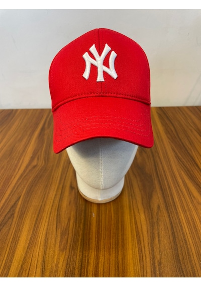Hamze Ny Yankees New York Nakışlı Unisex Beyzbol Cap Şapka Kırmızı