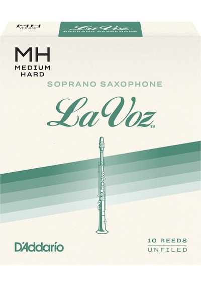 D'addario Rıc10mh La Voz Soprano Saksafon Kamışı Medium Hard Sertlik Profesyonel/caz - 10'lu Paket Orta Sert, Esnek Yapı Ve Güçlü Projeksiyon