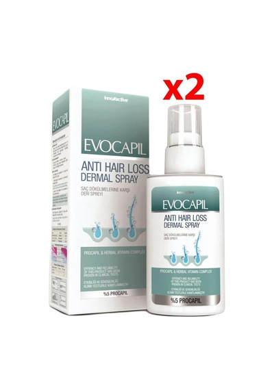 Hair Loss Sprey 60 Ml 2 Adet