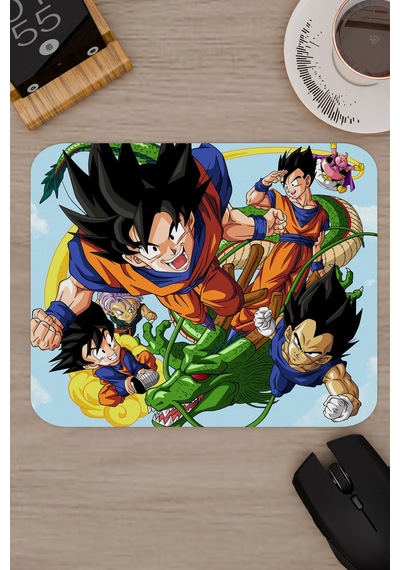Dragon Ball Anime V1 - 22x18 Gaming Kauçuk Kaymaz Taban Mouse Pad Fare Altlığı