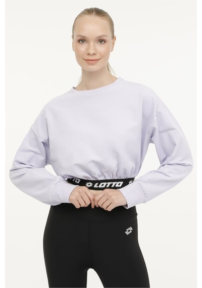 Lotto W-savona C Neck Swt 3pr Lila Kadın Sweatshirt 000000000101479521