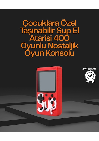 Tv Bağlantılı Şarjlı Retro Oyun Konsolu