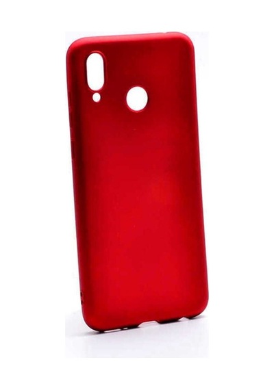 Huawei Honor Play Kılıf Zore Premier Silikon Kapak Kırmızı