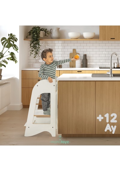 Kule Öğrenme Kulesi - Mdf Beyaz