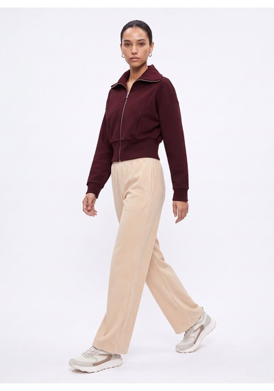 Discovery Expedition D6wl-swt3558 Bordo Kadın Sweatshirt Mürdüm