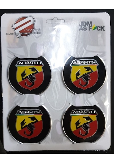 Jant Göbeği Arma Abarth 60Mm Aluminyum