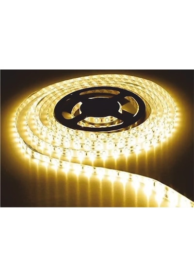 Helios Opto 10 Metre İç Mekan Şerit Led Seti 2x5m Hs 3252 + 12v 150w 12.5a Trafo Driver Gün Işığı / Warm White 10 Metre Gün Işığı