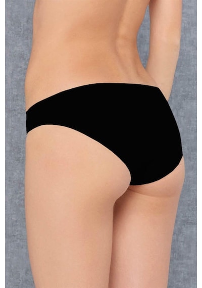 Doreanse Kadın Modal Klasik Slip Külot 7101 Siyah