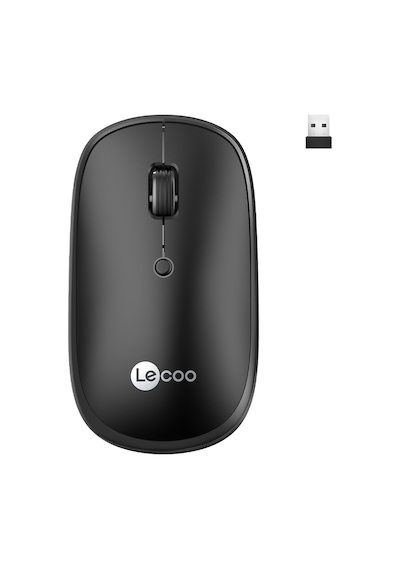 Lecoo WS209 Kablosuz 6 Tuşlu 1600DPI Çift Modlu Şarj Edilebilir Optik Mouse