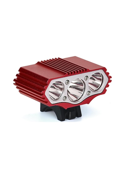 12.000 Lümen 3X Xm-L T6 Led Su Geçirmez Bisiklet Farı Siyah