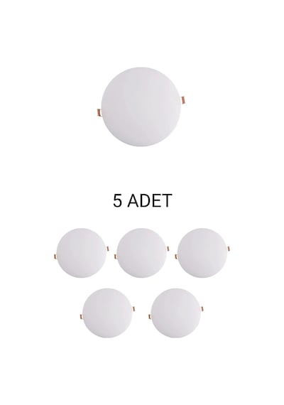 Cata Ct-5661 X-plus Led Panel Günışığı 20w Ayarlanabilir Ölçü - 5 Li Paket Gün Işığı
