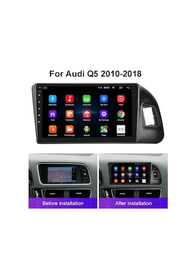 Audı Q5 2009-2018 Multimedya Navigasyon Usb Kamera Carplayer