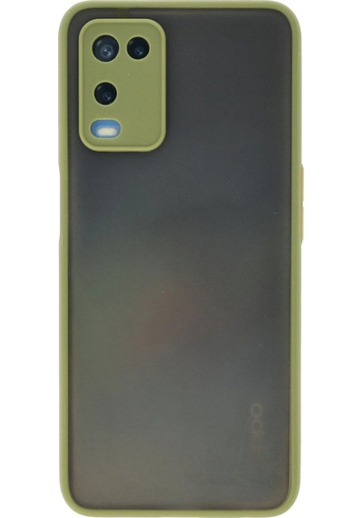 Newface Oppo A54 4g Kılıf Montreal Silikon Kapak - Semeglbl - 18 Açık Yeşil