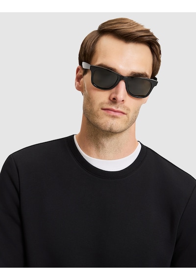 Pierre Cardin Siyah Regular Fit Basic Sweatshirt 50334023-vr046