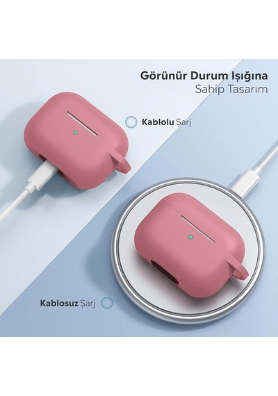Airpods Pro Lansman Silikon Kılıf Kumpembe