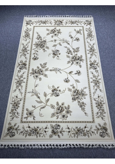 Tiffany Halı Sentez 7005 AV 150x230 Krem Kahve 4 M2 İnce Halı