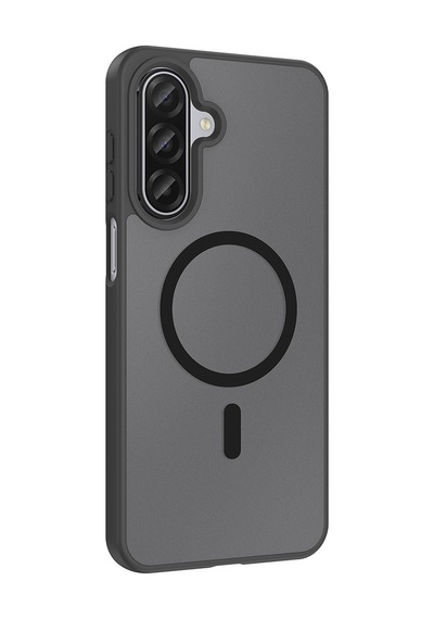 Galaxy A26 Kılıf Magsafe Kamera Korumalı Mat Parmak İzi Tutmayan Pazarplus Siyah