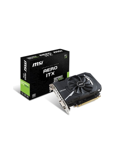 MSI NVIDIA GeForce GTX 1050 Ti Aero ITX 4G OCV1 4 GB 128 Bit GDDR5 Ekran Kartı