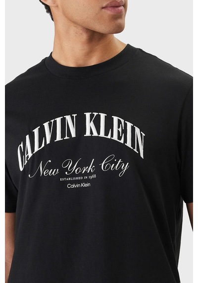 Calvin Klein Erkek T Shirt Lv04rf820g Ub1 Siyah