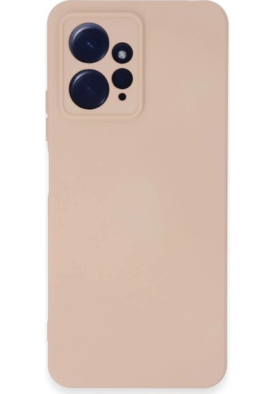 Csmtex 9 Newface Xiaomi Redmi Note 12 4g Kılıf Nano İçi Kadife Silikon - Pudra