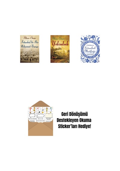 İstanbul'da Bir Nihavent Tango + Yolculuk + İstanbul Mutfağı + Okuma Sticker'ları