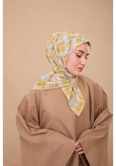 Silk Home Yaz Esintisi Eşarp 150001-05 Butter Yellow, Bebe Mavi, Limon Sarı, Yeşil