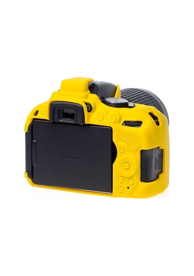 Easycover Nikon D5300 Silikon Kılıf Ecnd5300Y (Sarı)