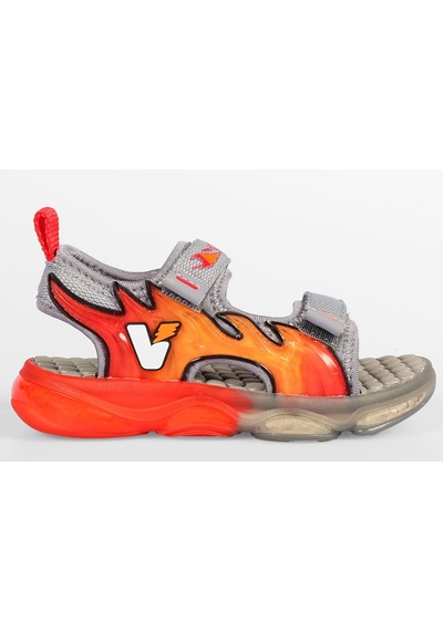 Vicco Jack Ortopedik Işıklı Çocuk Sandalet Gri