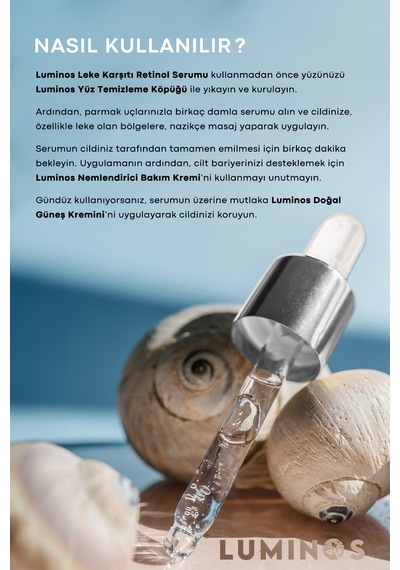 Luminos Leke Karşıtı Retinol Serum 10 ML