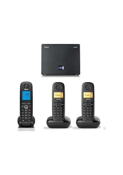 Gigaset A540 Analog & IP 3 Dahili Telsiz Kablosuz Telefon Santrali