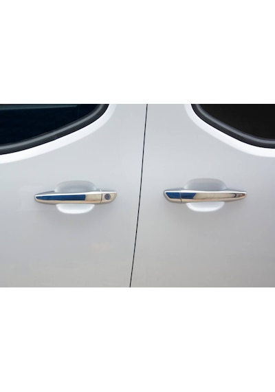 Peugeot Rifter Krom Kapı Kolu 4 Kapı 8 Parça 2019 ve   Sonrası