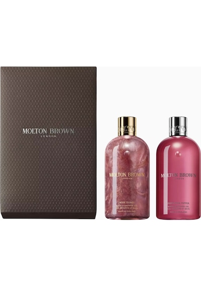 Molton Brown Opulent-woody Hediye Seti Lüks Duş Jeli Ve Vücut Bakımı Duş Jelleri 300 Ml